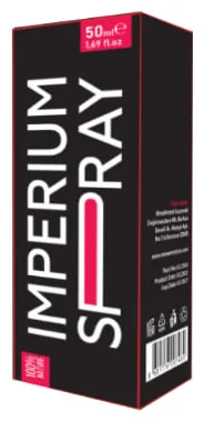 Imperium Spray 50 ml, pembe şeritli siyah kutu